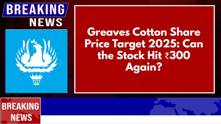 Greaves Cotton Share Price Target 2025: Can the Stock Hit ₹300 Again?