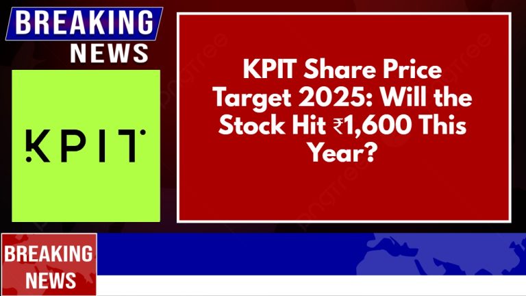 KPIT Share Price Target 2025: Will the Stock Hit ₹1,600 This Year?