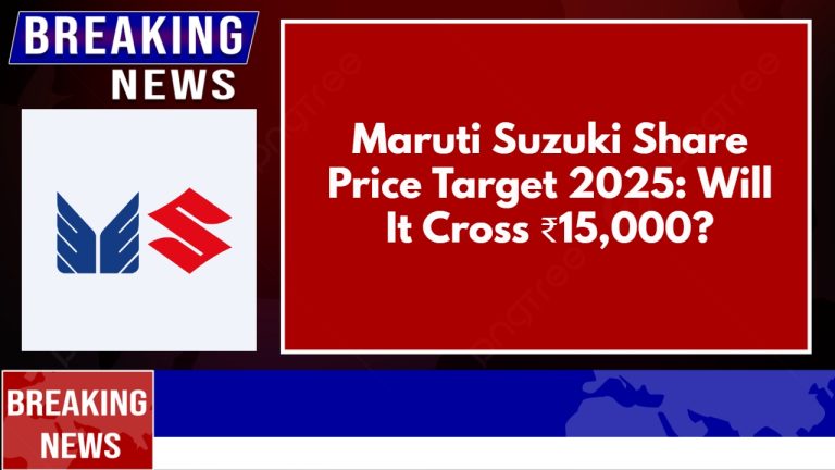 Maruti Suzuki Share Price Target 2025: Will It Cross ₹15,000?