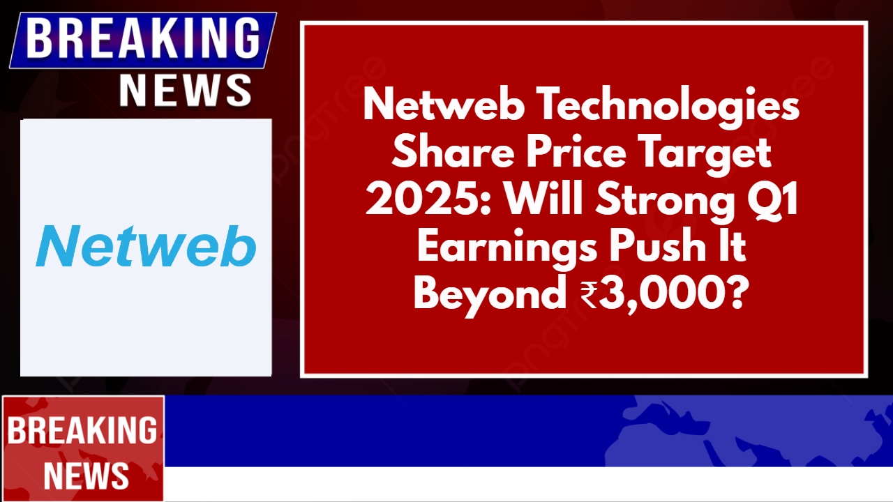 Netweb Technologies Share Price Target 2025: Will Strong Q1 Earnings Push It Beyond ₹3,000?