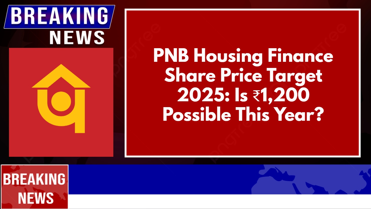 PNB Housing Finance Share Price Target 2025: Is ₹1,200 Possible This Year?