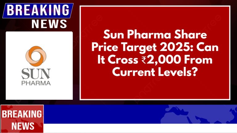 Sun Pharma Share Price Target 2025: Can It Cross ₹2,000 From Current Levels?